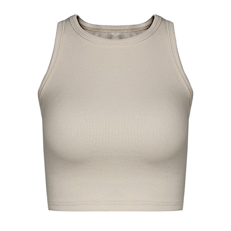 Seamless Thread Yoga Top for Women