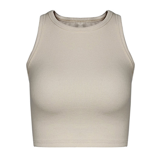 Seamless Thread Yoga Top for Women